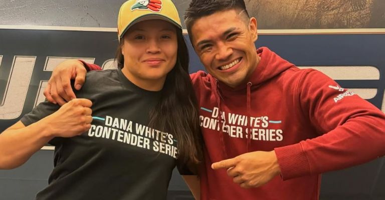 Su hermana, uno de sus principales apoyos