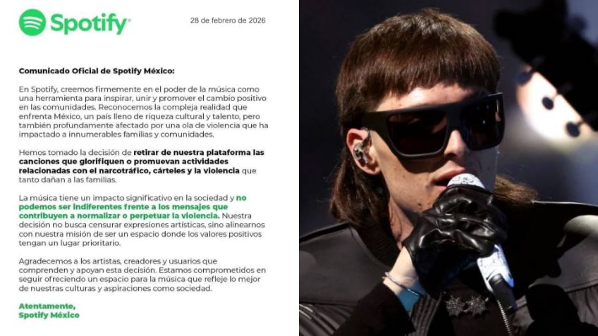 ¿Prohibición de corridos en Spotify México? Lo que se sabe del comunicado que resurgió en redes sociales