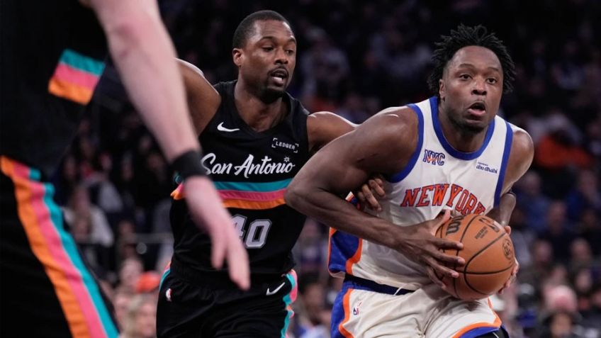Alto ahí; los Knicks apalean a los Spurs y le ponen freno a su racha de 11 victorias