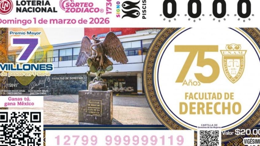 Lista COMPLETA de GANADORES Sorteo Zodiaco No. 1736 de Lotería Nacional, HOY domingo 1 de MARZO