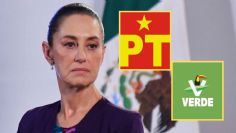 Sheinbaum descarta presionar al PT y Verde para aprobar Reforma Electoral