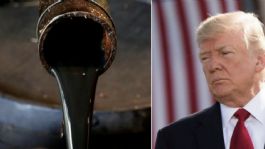 Foto que representa a Trump habla sobre posible fin de la GUERRA en Medio Oriente y petróleo se desploma casi 7%