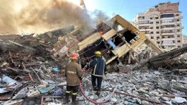 Foto que representa a Israel abate a Hasán Salamé, alto mando de Hezbollah, tras bombardeos al sur de Líbano