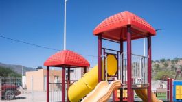 Foto que representa a Granados, Sonora, estrena parque público entregado por Secretaría de Bienestar; beneficia a familias