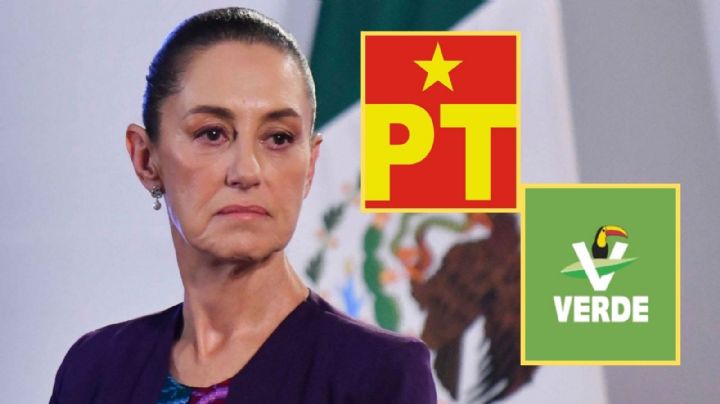 Sheinbaum descarta presionar al PT y Verde para aprobar Reforma Electoral