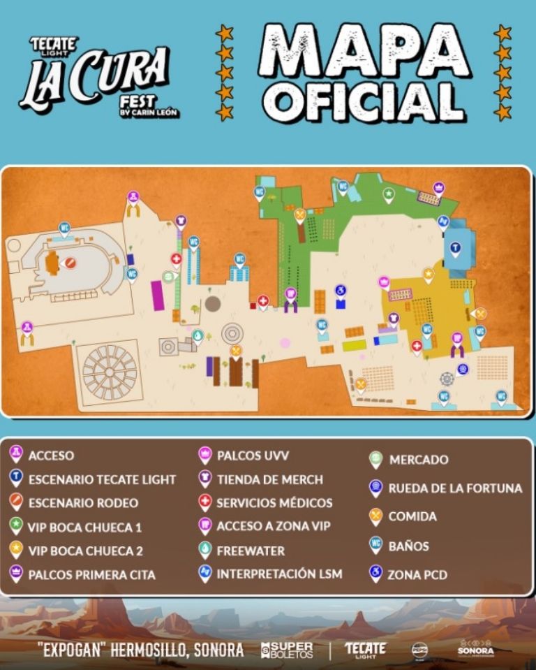 Mapa oficial