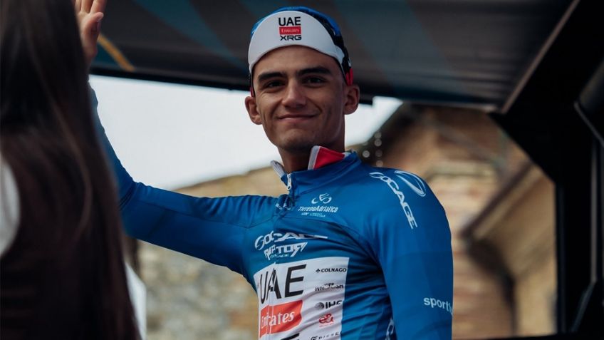 Isaac del Toro vuelve a brillar; el mexicano remonta y se convierte en líder del Tirreno Adriático