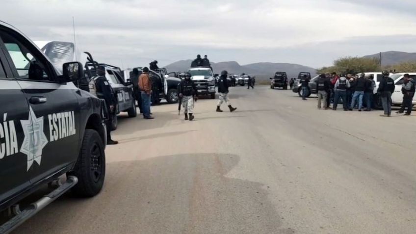 Dron del crimen organizado lanza explosivo a policías en carretera Zacatecas - Aguascalientes