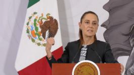 Foto que representa a Sheinbaum asegura que el futuro de la Reforma Electoral corresponde a los legisladores