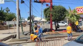 Foto que representa a Avanza autoridades en los cambios de tuberías de bulevar Navarrete en Hermosillo