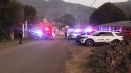 Foto que representa a Sicarios del CJNG emboscan a policías estatales en Michoacán; un oficial resultó lesionado