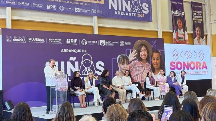 Alfonso Durazo arranca el programa 'Niñas Adelante 2026' por el Día de las Mujeres