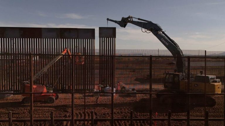 El Gobierno de Estados Unidos continúa con la ampliación y reforzamiento de su muro fronterizo en Sonora