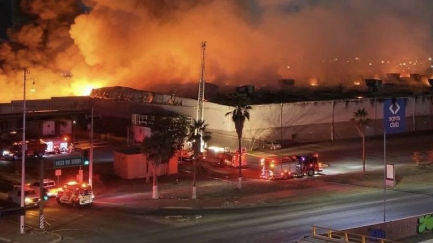 Investigación del incendio en Sam’s Club de Hermosillo sigue en pausa, confirma FGJES