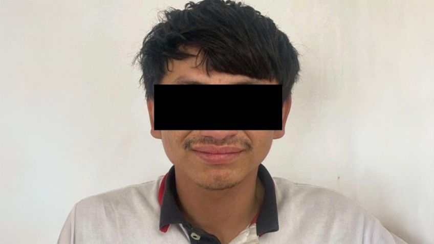 Uriel Abdiel fue sorprendido en Sonora con 12 envoltorios de droga y cuchillo de 31 centímetros