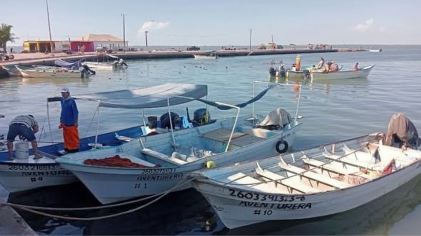 Puerto de Yavaros cancela las navegaciones por mal clima en el sur de Sonora