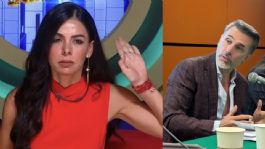 Foto que representa a Vanessa Arias hace señal de auxilio en 'La Casa de los Famosos' y Sergio Mayer la destroza: "Una estu..."