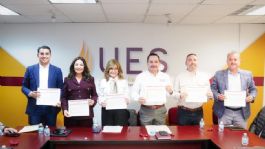 Foto que representa a Instalan UES y Sutues mesa de negociación para revisión salarial y contractual 2026, con respaldo de SEC