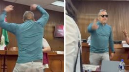 Foto que representa a VIDEO: Grupo de personas interrumpe sesión de Cabildo en Hidalgo y agrede a funcionario