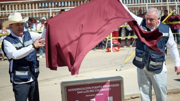 Arranca Durazo modernización de la aduana de San Luis Río Colorado y entrega Senderos Seguros