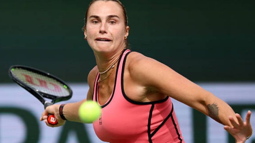 Sabalenka batalla de más, pero se acerca a su primera corona en el torneo de Indian Wells
