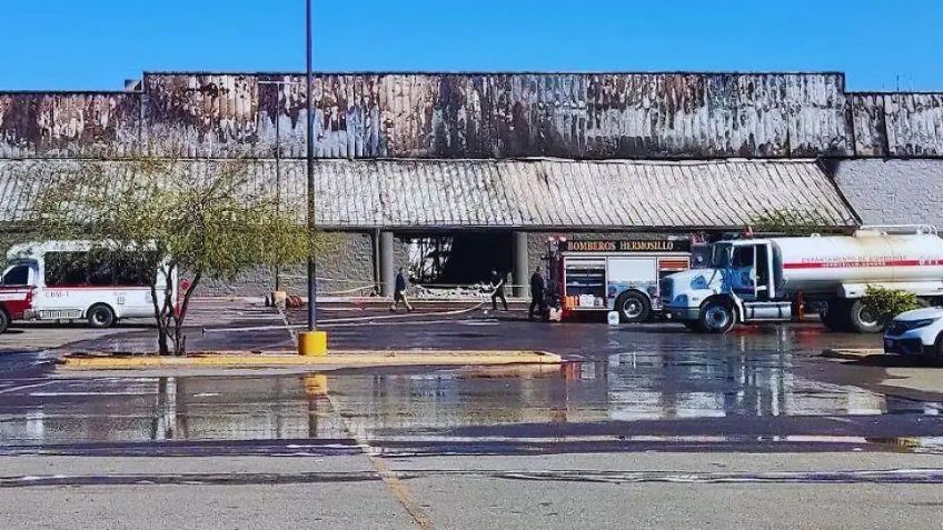 Fiscalía hará entrega de Sam's Club en Hermosillo tras incendio; confirma peligro de colapso