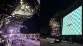Foto ilustrativa de la nota titulada: (VIDEO) La Cura Fest: Así se ven encendidas las pantallas del escenario Tecate Light