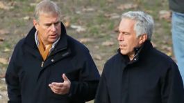 Foto que representa a Filtran nueva FOTO de Andrew Mountbatten-Windsor junto a Jeffrey Epstein y poderoso político