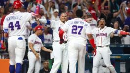 Foto que representa a Dominicana demuestra por qué es candidato al título y noquea a Corea en el Clásico Mundial de Beisbol