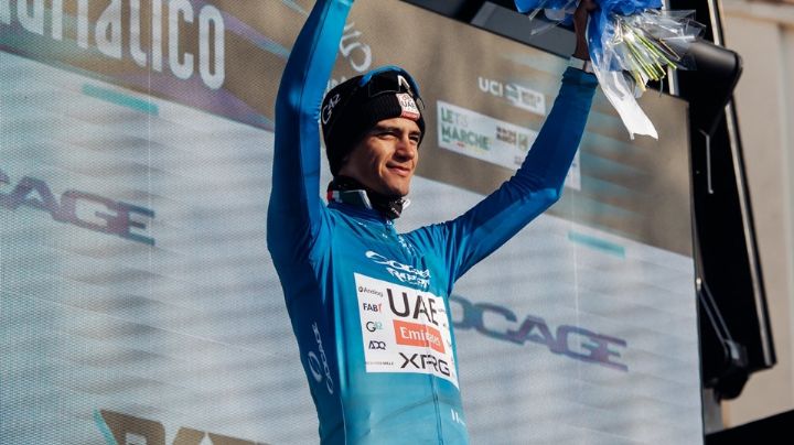 Isaac del Toro regresa a la cima; el mexicano retoma el liderato del Tirreno-Adriático 2026