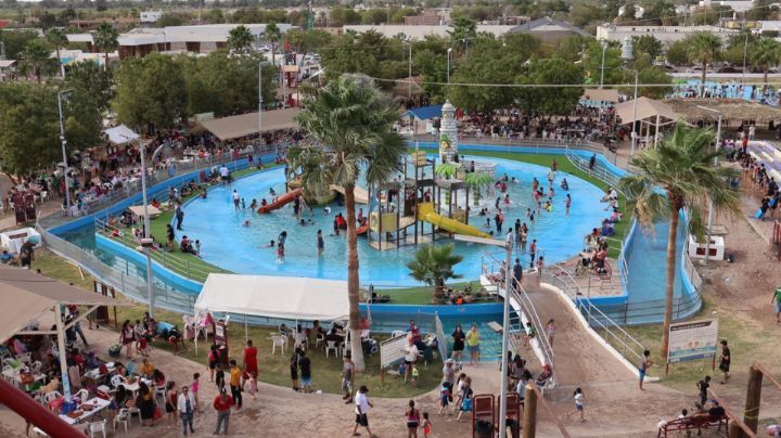 Dan mantenimiento al Parque Infantil de Navojoa para esta Semana Santa