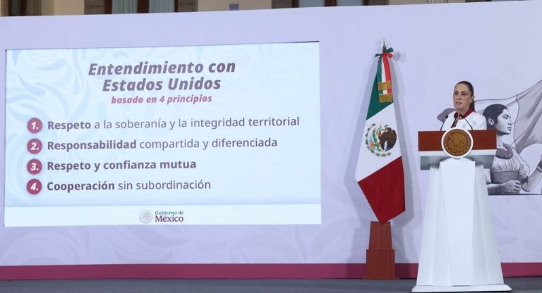 Claudia Sheinbaum responde que 'la soberanía no está en negociación' tras fuertes declaraciones de Donald Trump