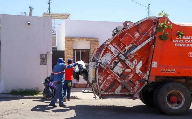 La recolección de basura operará de forma normal el lunes 16 de marzo de 2026 en Hermosillo