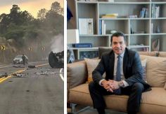 Foto ilustrativa de nota Accidente vial le arrebata la vida a hijo de Eduardo Osuna, director general de BBVA México