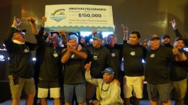 Foto que representa a La embarcación Amante se llevó la bolsa mayor del Torneo Maja El Grande Esto es Pesca en San Carlos