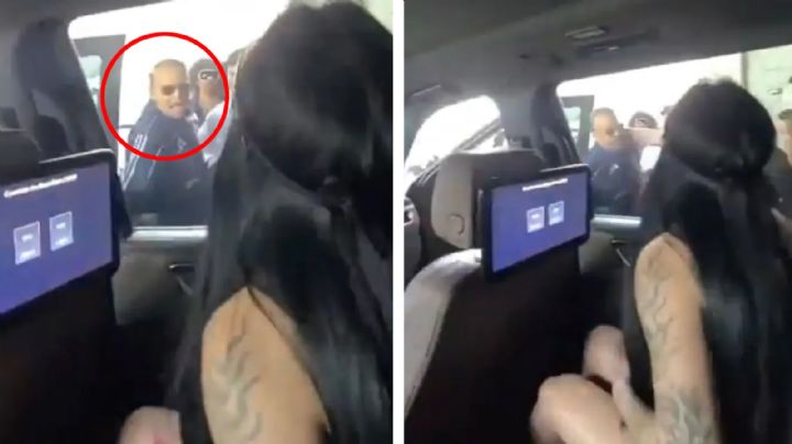 VIDEO: Esposo de Karely Ruiz la da puñetazo a Alfredo Adame; "Me tocó educar al anciano"