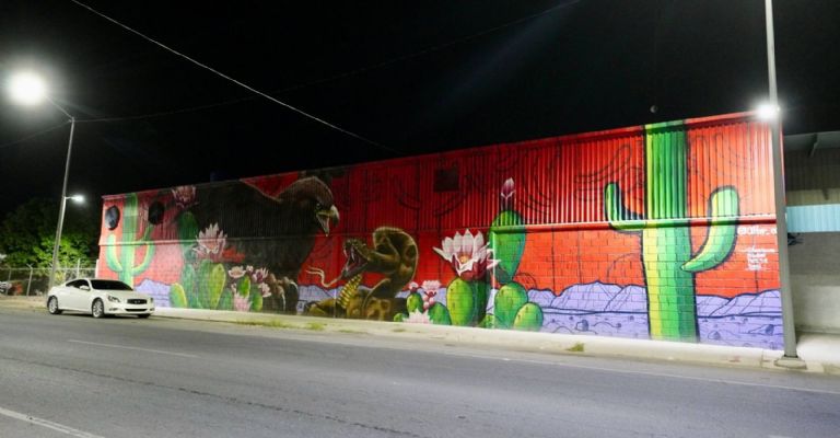 Entrega Alfonso Durazo el primer 'Sendero Seguro' del país en San Luis Río Colorado