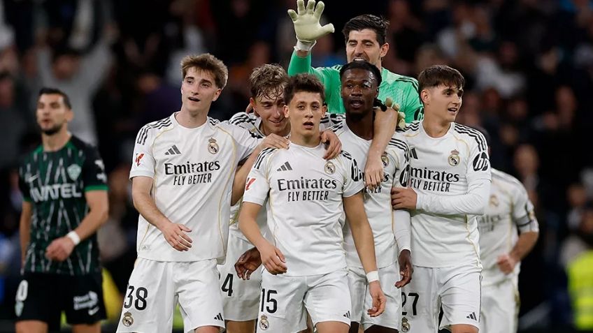 Real Madrid golea al Elche en la jornada 28 y mantiene viva la pelea por el título de LaLiga