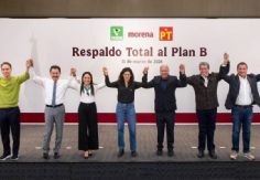 Foto ilustrativa de nota Morena, PT y el Partido Verde anuncian formalmente el respaldo absoluto al Plan B