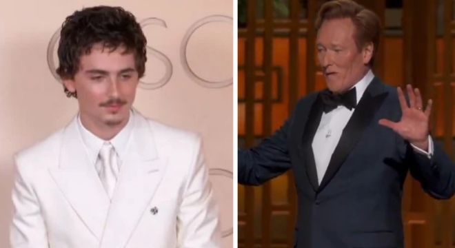 (VIDEO) Conan O’Brien bromea con Timothée Chalamet sobre ópera y ballet en los Premios Oscar 2026