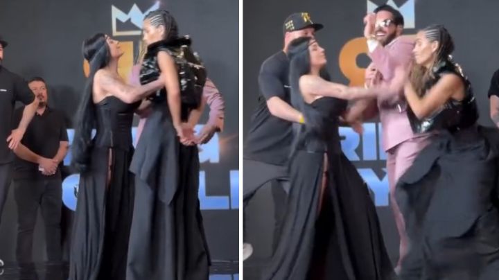 Ring Royale 2026: Karely Ruiz y Marcela Mistral protagonizan empujones previos a la pelea (VIDEO)