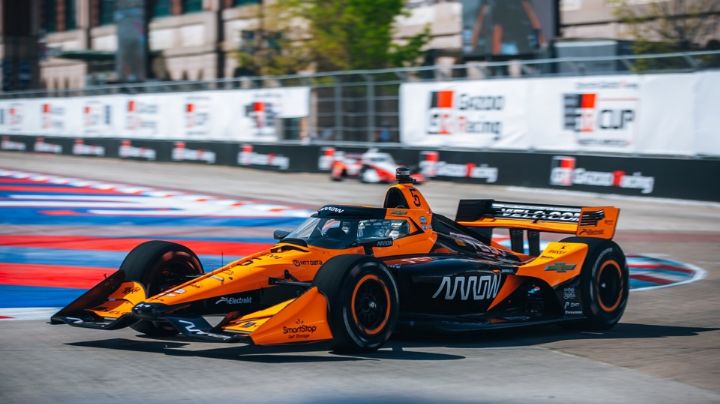 'Pato' O'Ward destaca en la IndyCar Series; el mexicano finaliza quinto en el Grand Prix de Arlington
