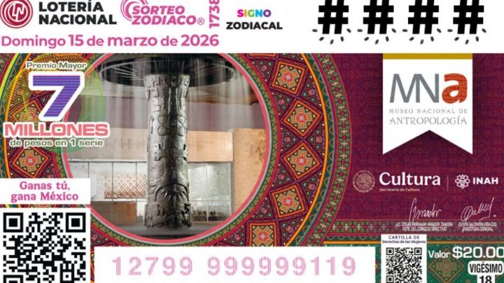 Lista COMPLETA de GANADORES Sorteo Zodiaco No. 1738 de Lotería Nacional, HOY domingo 15 de MARZO