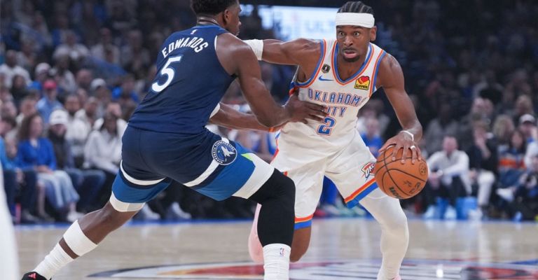 SGA logró mantener su racha de juegos con al menos 20 puntos