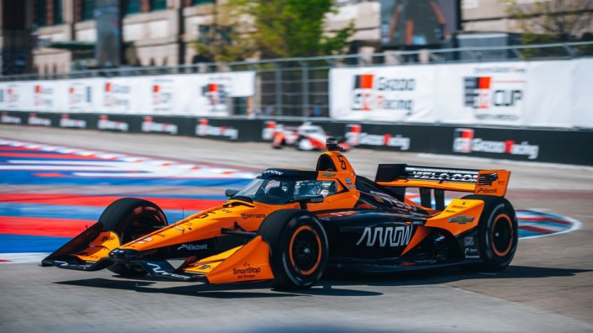 'Pato' O'Ward destaca en la IndyCar Series; el mexicano finaliza quinto en el Grand Prix de Arlington