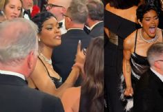 Foto ilustrativa de nota VIDEO: Hombre empujó a Teyana Taylor en los Premios Oscar 2026 y la actriz lo confrontó; así responde