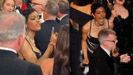 Foto que representa a VIDEO: Hombre empujó a Teyana Taylor en los Premios Oscar 2026 y la actriz lo confrontó; así responde