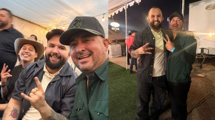 Carín León agradece a obregonense, 'El Ronco de Sonora', en el escenario de La Cura Fest