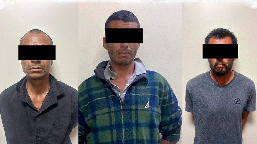 La FGJES captura a tres presuntos 'tiradores' en Caborca; llevaban 73 envoltorios de crystal