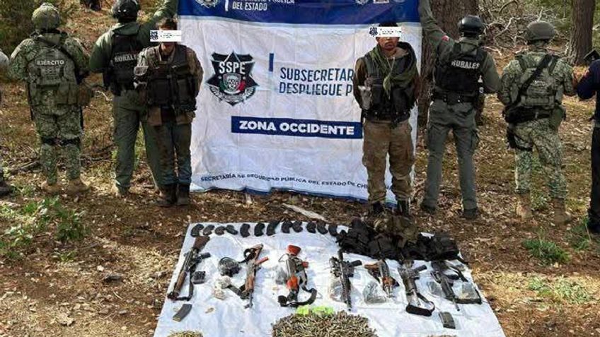 VIDEO: Emboscan a autoridades en Chihuahua; reportan dos gatilleros abatidos y tres detenidos